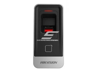 Antivandalinis | biometrinis pirštų atspaudų skaitytuvas | 12VDC | 132x62x44mm | IP65 | Hikvision | DS-K1201AMF Antivandalinis | biometrinis pirštų atspaudų skaitytuvas | 12VDC | 132x62x44mm | IP65 | Hikvision | DS-K1201AMF
