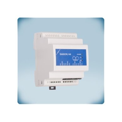 Analog signal to Modbus RTU converter | 4 inputs 0-10VDC/0-20mA/PWM + 4 PT500/PT1000 | 24VDC PoM | DIN rail | IP30 | Sentera Controls | DADCM-44 Analog signal to Modbus RTU converter | 4 inputs 0-10VDC/0-20mA/PWM + 4 PT500/PT1000 | 24VDC PoM | DIN rail | IP30 | Sentera Controls | DADCM-44