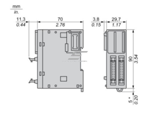 Skaitmeninis įvesties išplėtimo modulis | 32 įėjimai | 24VDC | HE10 | Modicon TM3 | TM3DI32K | Schneider Electric 3 Skaitmeninis įvesties išplėtimo modulis | 32 įėjimai | 24VDC | HE10 | Modicon TM3 | TM3DI32K | Schneider Electric 3