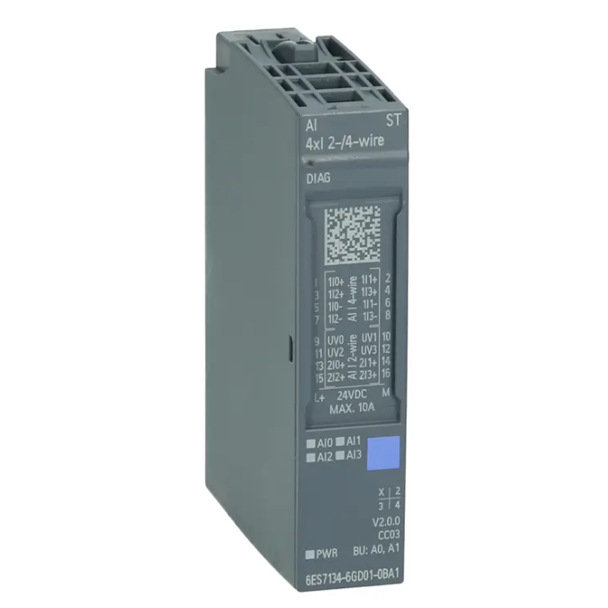 Analogowy moduł wejściowy | 4 wejścia | 24VDC | 6ES7134-6GD01-0BA1 Siemens 1 Analogowy moduł wejściowy | 4 wejścia | 24VDC | 6ES7134-6GD01-0BA1 Siemens 1