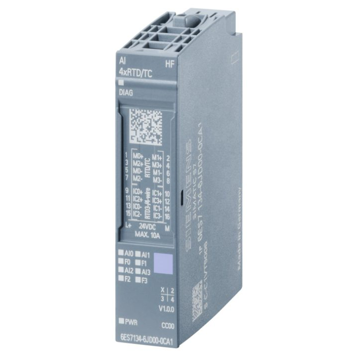 Analogowy moduł wejściowy | 4 wejścia | 24VDC | 6ES7134-6JD00-0CA1 Siemens 1 Analogowy moduł wejściowy | 4 wejścia | 24VDC | 6ES7134-6JD00-0CA1 Siemens 1