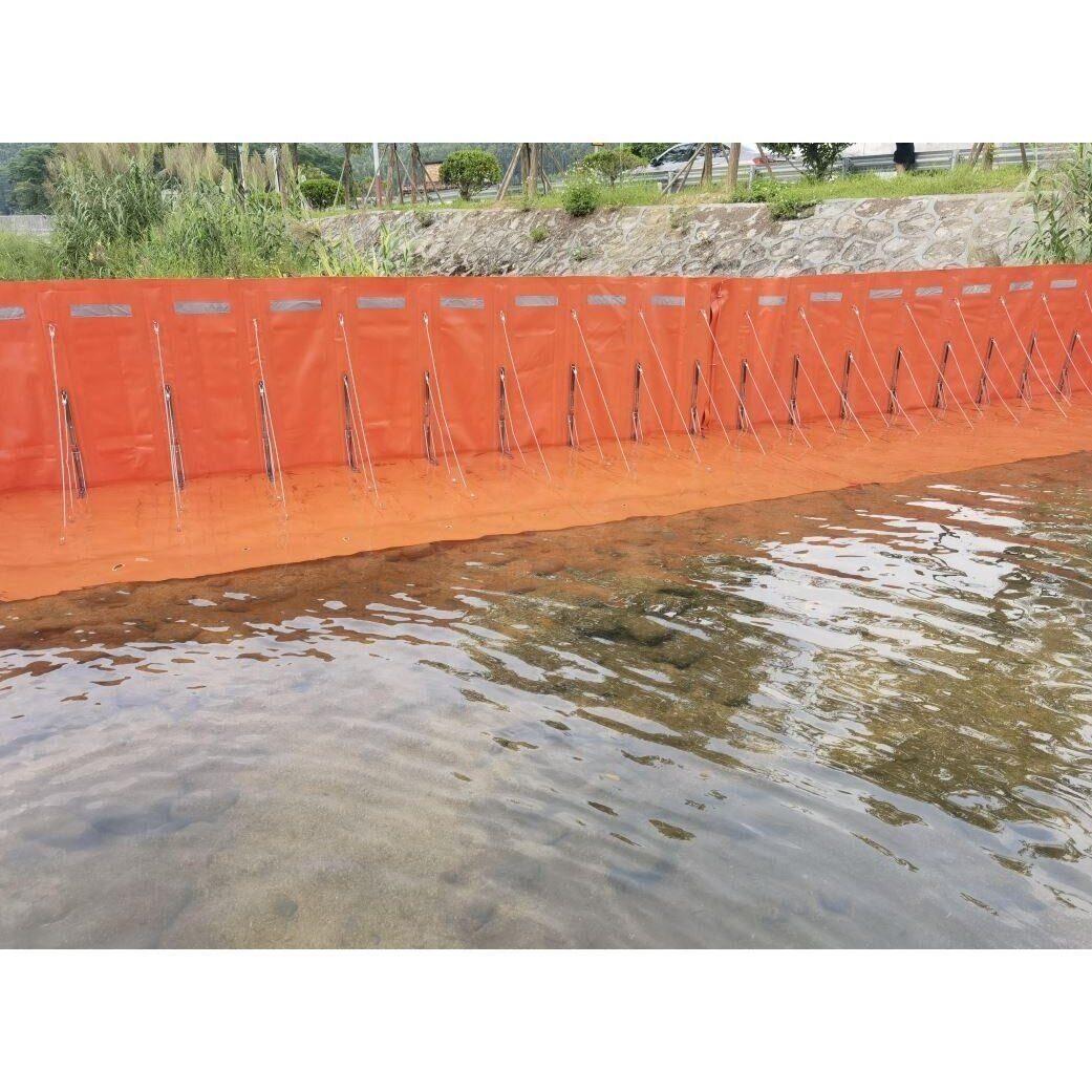 Kaitsev veetõke | üleujutuse kaitsebarjäär | 4000x1200x900mm | PVC | oranž 2 Kaitsev veetõke | üleujutuse kaitsebarjäär | 4000x1200x900mm | PVC | oranž 2