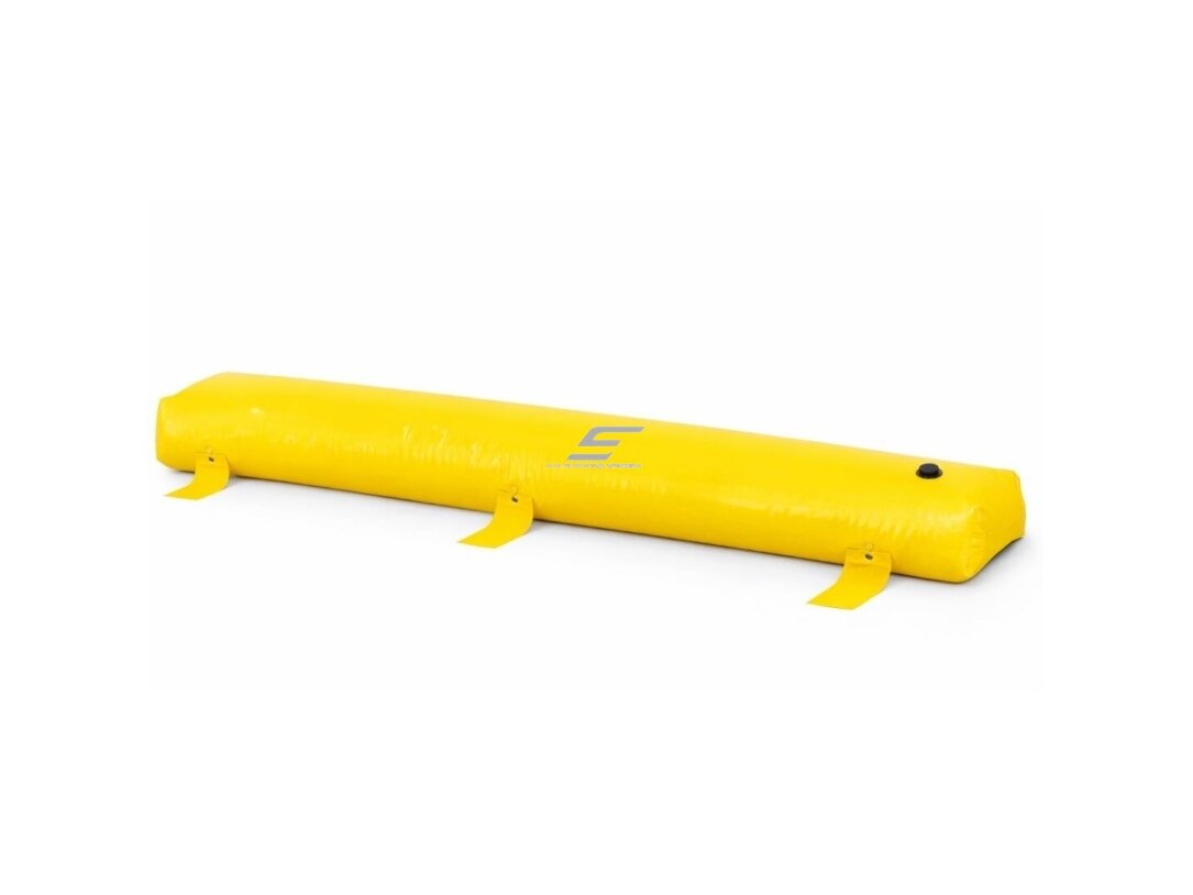 Apsauginė vandens užtvara | barjeras nuo potvynio | užpildoma vandeniu | 660x510x310mm | 0,6mm | PVC | geltona