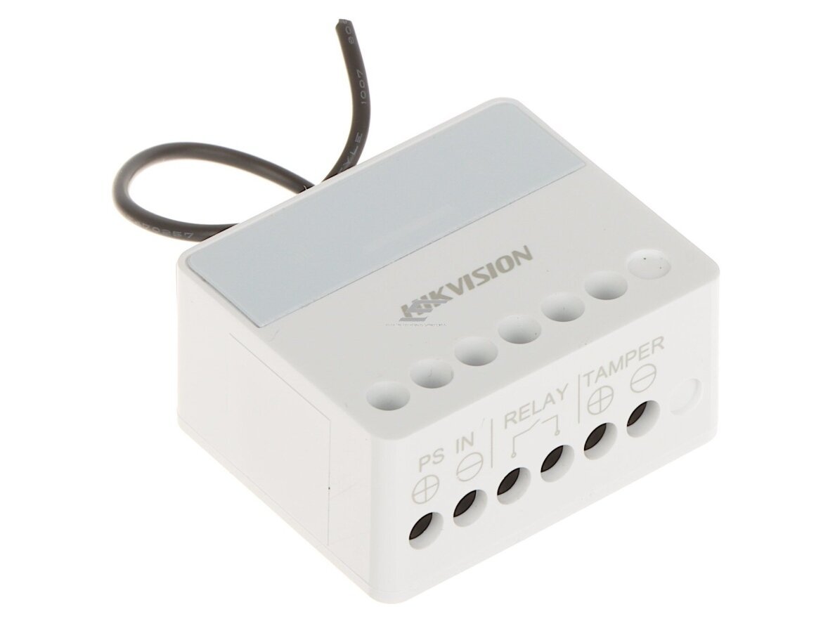 Išmanus | belaidis dvipusio ryšio relinis modulis | apsaugos kontrolė | valdymo sistema | 7-24VDC | Hikvision DS-PM1-O1L-WE AX PRO 1