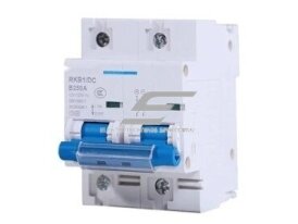 Modulinis apsauginis nuolatinės įtampos automatinis jungiklis saulės moduliams | 2P | 150A | 120VDC | DIN | E2P-DC120V-150A Modulinis apsauginis nuolatinės įtampos automatinis jungiklis saulės moduliams | 2P | 150A | 120VDC | DIN | E2P-DC120V-150A