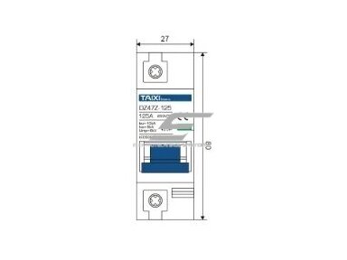Modulinis apsauginis nuolatinės įtampos automatinis jungiklis saulės moduliams | 1P | 80A | 250VDC | DIN | TAIXI | E1P-DC250V-80A Modulinis apsauginis nuolatinės įtampos automatinis jungiklis saulės moduliams | 1P | 80A | 250VDC | DIN | TAIXI | E1P-DC250V-80A