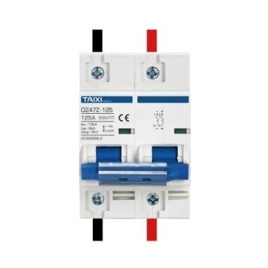 Wyłącznik nadprądowy DC do modułów fotowoltaicznych 2P | 16A | 1000VDC | TAIXI