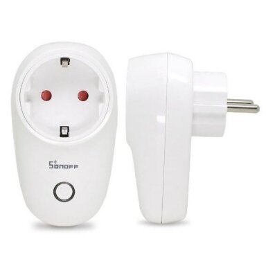 Inteligentne gniazdo Wi-Fi | gniazdo wtykowe | 1xSchuko | 2200W | 10A | 100-240V | z funkcją timera | białe | SONOFF | S26 Inteligentne gniazdo Wi-Fi | gniazdo wtykowe | 1xSchuko | 2200W | 10A | 100-240V | z funkcją timera | białe | SONOFF | S26