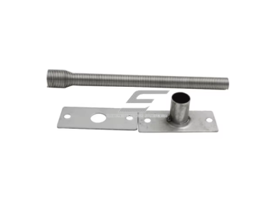 Kabelio apsauginė spiralė | laidų apsaugai tarp durų varčios ir staktos | nerūdijantis plienas | Ø6.5 mm | L=131 mm | montavimo diametras 11 mm 1 Kabelio apsauginė spiralė | laidų apsaugai tarp durų varčios ir staktos | nerūdijantis plienas | Ø6.5 mm | L=131 mm | montavimo diametras 11 mm 1