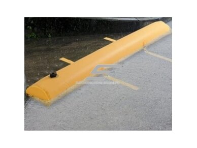 Apsauginė vandens užtvara | barjeras nuo potvynio | užpildoma vandeniu | 660x510x310mm | 0,6mm | PVC | geltona 3