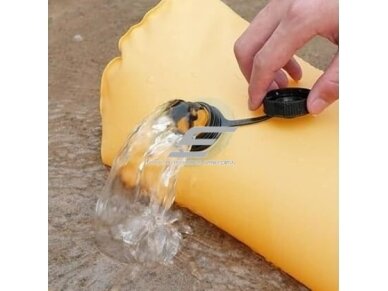 Apsauginė vandens užtvara | barjeras nuo potvynio | užpildoma vandeniu | 660x510x310mm | 0,6mm | PVC | geltona 2 Apsauginė vandens užtvara | barjeras nuo potvynio | užpildoma vandeniu | 660x510x310mm | 0,6mm | PVC | geltona 2