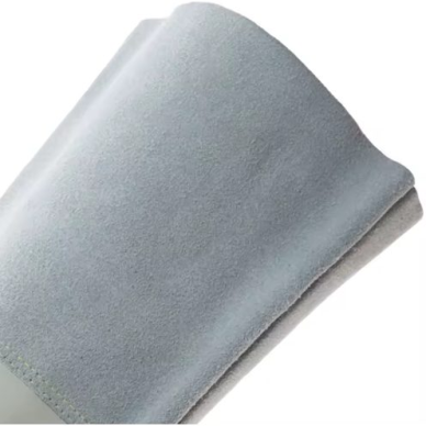 Protective welding/work gloves | leather | 14″ (35 cm) | white color | heat resistant | protective cuff | non-slip surface 2 Protective welding/work gloves | leather | 14″ (35 cm) | white color | heat resistant | protective cuff | non-slip surface 2