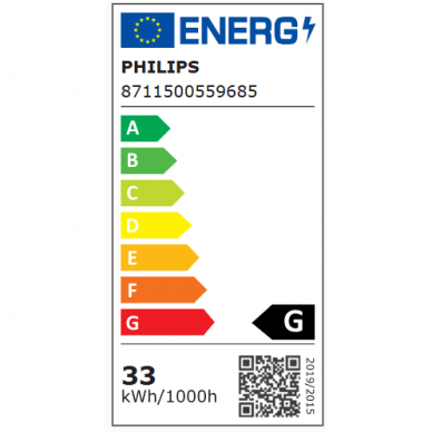 Apaļa luminiscences lampa G10q | 32W | 81V | 4000K | 2375lm | Philips 2