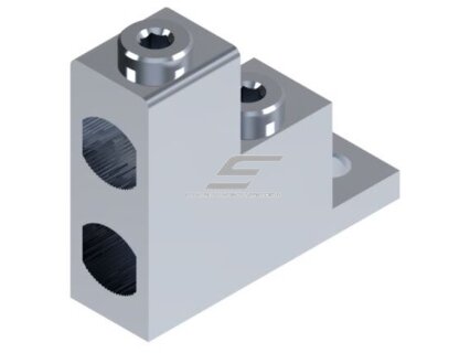 Gnybtas dviems laidams | kabeliams dubliuoti | Al/Cu 2x95-300mm² | KKL 2X300VB