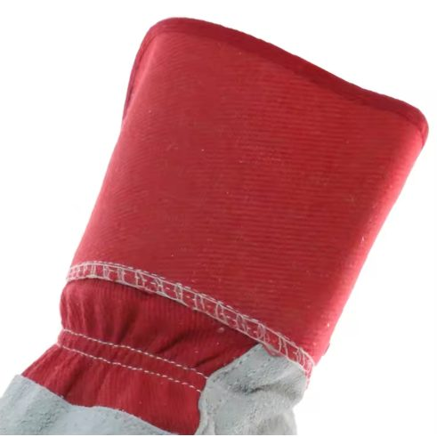 Protective work gloves | leather | 10.5” (26.7 cm) | resistant to abrasion and heat | extended protective cuff | universal use 2 Protective work gloves | leather | 10.5” (26.7 cm) | resistant to abrasion and heat | extended protective cuff | universal use 2