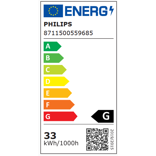 Apaļa luminiscences lampa G10q | 32W | 81V | 4000K | 2375lm | Philips 2