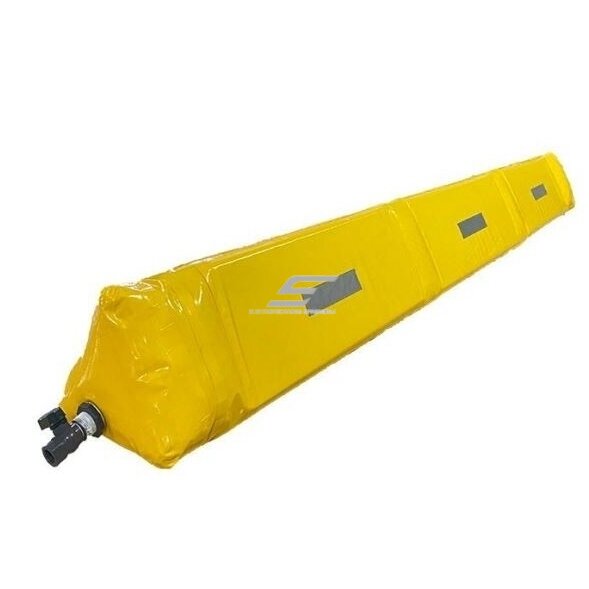 Kaitsev veetõke | üleujutuse kaitsebarjäär | veega täidetav | 1000x300x300mm | PVC | kollane Kaitsev veetõke | üleujutuse kaitsebarjäär | veega täidetav | 1000x300x300mm | PVC | kollane