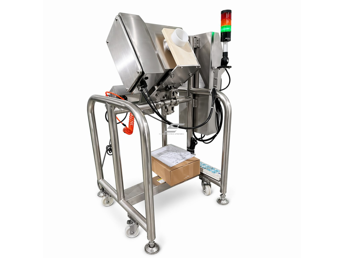 Pramoninis metalo detektorius | birių produktų kontrolei (laisvo kritimo sistemoms) | Fe 0.6 mm | Multi-Frequency | su automatiniu broko atmetimu | IP65 | nerūdijantis plienas 2 Pramoninis metalo detektorius | birių produktų kontrolei (laisvo kritimo sistemoms) | Fe 0.6 mm | Multi-Frequency | su automatiniu broko atmetimu | IP65 | nerūdijantis plienas 2