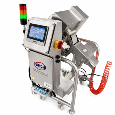 Industrial metal detector | for bulk product inspection (free-fall systems) | Fe 0.6 mm | Multi-Frequency | with automatic reject system | IP65 | stainless steel Industrial metal detector | for bulk product inspection (free-fall systems) | Fe 0.6 mm | Multi-Frequency | with automatic reject system | IP65 | stainless steel