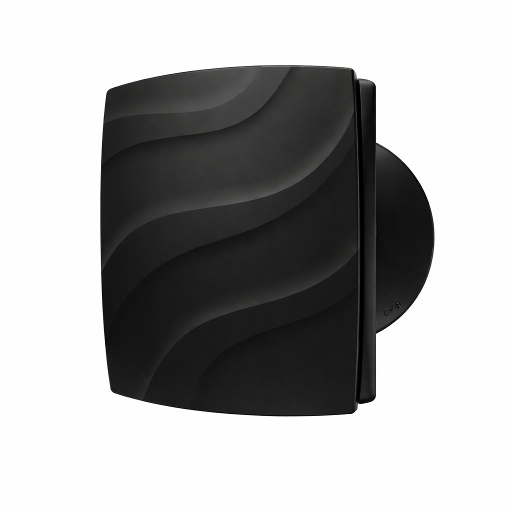 Wentylator osiowy wyciągowy z klapą zwrotną | D100 | 220V | 151x110x70 mm | plastik | kolor czarny | IP24 Wentylator osiowy wyciągowy z klapą zwrotną | D100 | 220V | 151x110x70 mm | plastik | kolor czarny | IP24