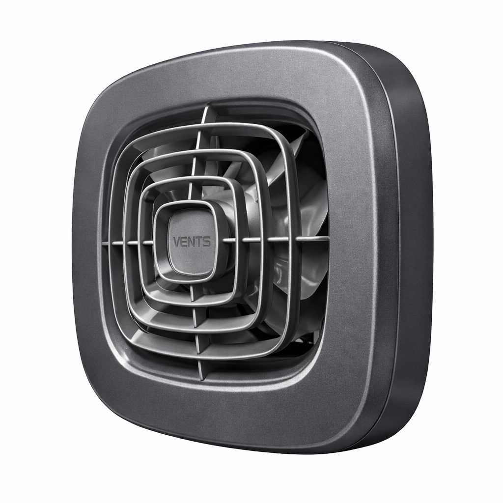 Aksiaalventilaator tagasilöögiklapiga | D100 | 220V | 155x155x101mm | plast | hall värv | IP24 Aksiaalventilaator tagasilöögiklapiga | D100 | 220V | 155x155x101mm | plast | hall värv | IP24