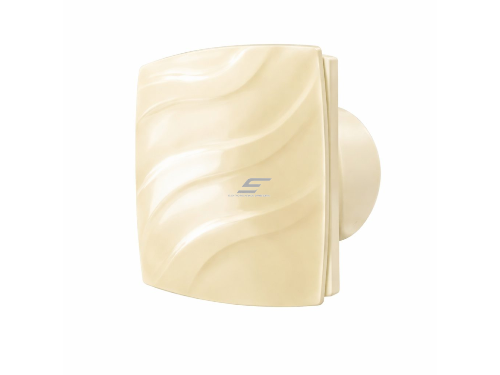Ašinis ištraukiamasis ventiliatorius | D120 | 220V | 181x130x69mm | plastikas | smėlio spalvos | IP24