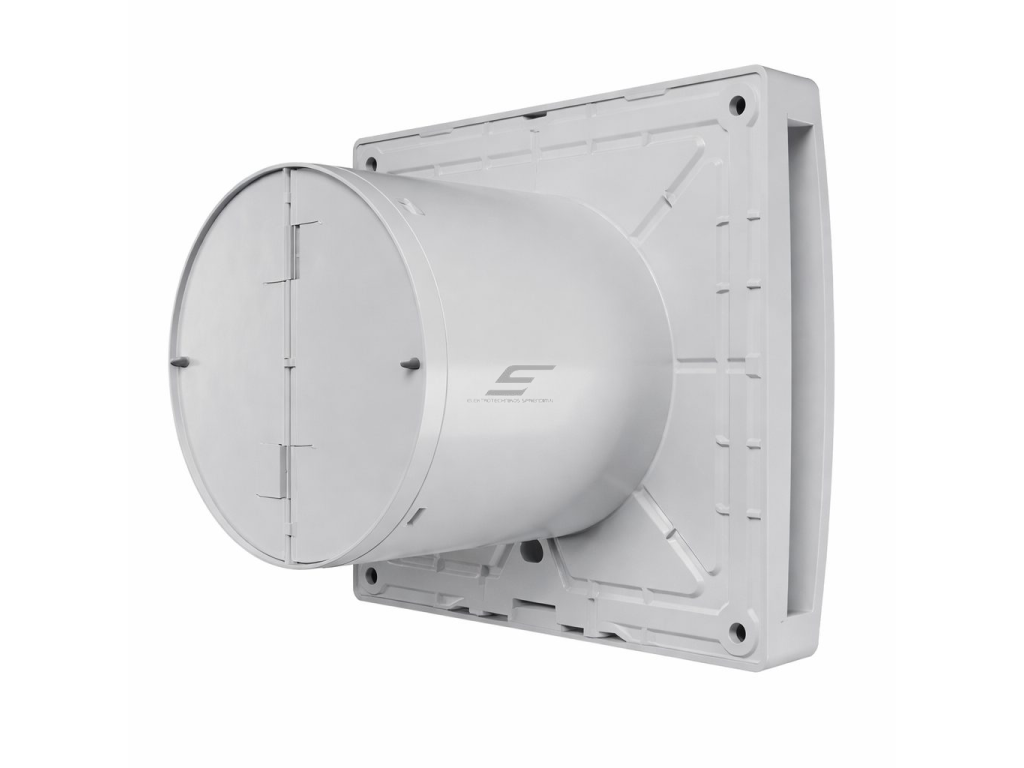 Ašinis ventiliatorius su apšvietimu ir atbuline sklende | D125 | 220V | 170x170x137mm | plastikas | matinės pilkos spalvos | IP24 2 Ašinis ventiliatorius su apšvietimu ir atbuline sklende | D125 | 220V | 170x170x137mm | plastikas | matinės pilkos spalvos | IP24 2