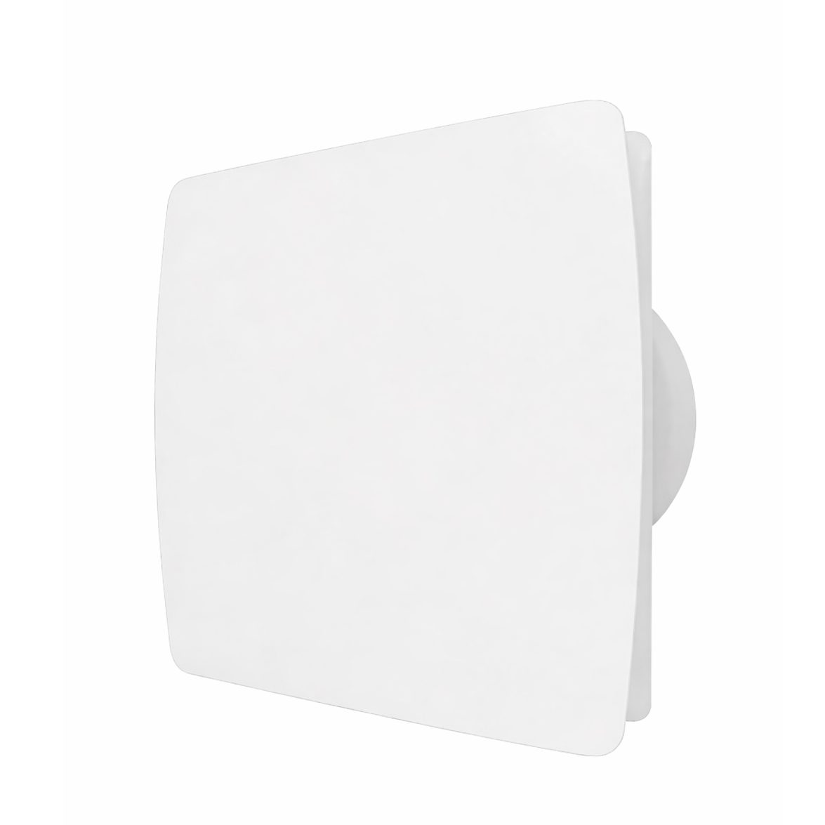 Aksiālais nosūces ventilators ar pretvārstu, mitruma sensoru un taimeri | D150 | 220V | 211x195x81 mm | plastmasa | balta krāsa | IPX4