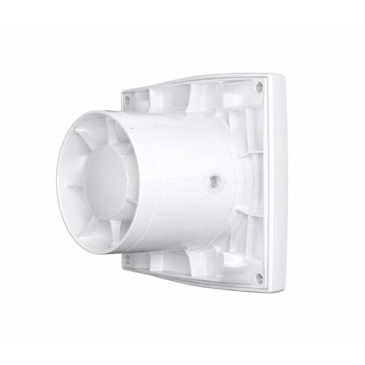 Axial exhaust fan with backdraft damper | D100 | 220V | 151x110x70 mm | plastic | white color | IP24 1 Axial exhaust fan with backdraft damper | D100 | 220V | 151x110x70 mm | plastic | white color | IP24 1