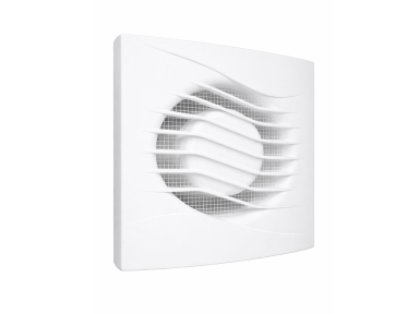 Ašinis ištraukiamasis ventiliatorius | D100 | 220V | 145x130x49mm | trumpas flanšas | plastikas | baltos spalvos | IPX4 Ašinis ištraukiamasis ventiliatorius | D100 | 220V | 145x130x49mm | trumpas flanšas | plastikas | baltos spalvos | IPX4