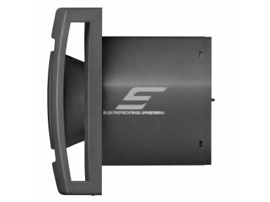 Ašinis ventiliatorius su apšvietimu ir atbuline sklende | D125 | 220V | 170x170x137mm | plastikas | matinės tamsiai pilkos spalvos | IP24 Ašinis ventiliatorius su apšvietimu ir atbuline sklende | D125 | 220V | 170x170x137mm | plastikas | matinės tamsiai pilkos spalvos | IP24