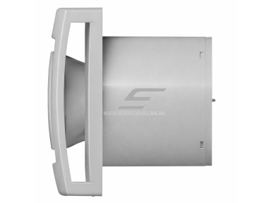 Ašinis ventiliatorius su apšvietimu ir atbuline sklende | D100 | 220V | 150x150x125mm | plastikas | matinės pilkos spalvos | IP24 Ašinis ventiliatorius su apšvietimu ir atbuline sklende | D100 | 220V | 150x150x125mm | plastikas | matinės pilkos spalvos | IP24