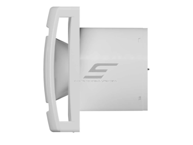 Ašinis ventiliatorius su apšvietimu ir atbuline sklende | D125 | 220V | 170x170x137mm | plastikas | baltos spalvos | IP24 1 Ašinis ventiliatorius su apšvietimu ir atbuline sklende | D125 | 220V | 170x170x137mm | plastikas | baltos spalvos | IP24 1