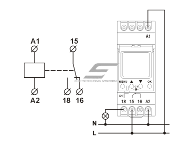 Modulinis | multifunkcinis | skaitmeninis savaitinis laikmatis | 2A | 220-240VAC/DC / 24-264VAC/DC | IP20 | DIN | Promfactor Baltic | FRT14 71 | 4772151003112 2 Modulinis | multifunkcinis | skaitmeninis savaitinis laikmatis | 2A | 220-240VAC/DC / 24-264VAC/DC | IP20 | DIN | Promfactor Baltic | FRT14 71 | 4772151003112 2