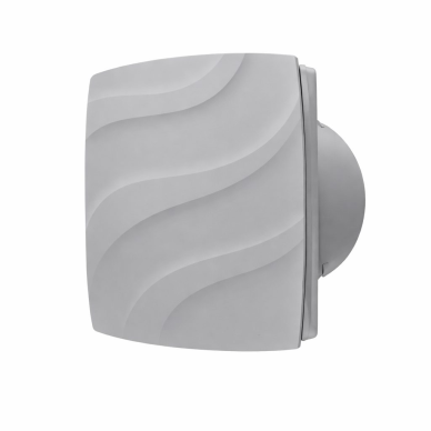 Axial exhaust fan | D120 | 220V | 181x130x69mm | plastic | grey color | IP24 Axial exhaust fan | D120 | 220V | 181x130x69mm | plastic | grey color | IP24