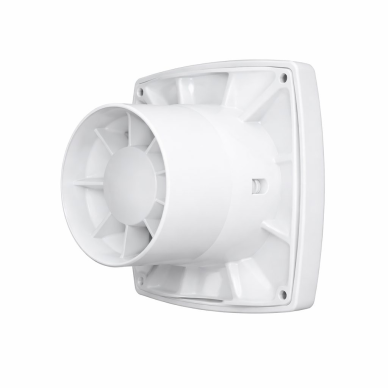Aksiaalne väljatõmbeventilaator kuullaagritega mootoriga | D120 | 220V | 181x130x69 mm | plast | valge värv | IP24 1