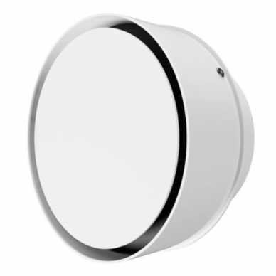 Aksiālais nosūces ventilators ar lodīšu gultņu motoru | kukaiņu aizsargtīkls | D100 | 220V | ārējais Ø127 mm | dziļums 60 mm | plastmasa | balta krāsa | IPX4 Aksiālais nosūces ventilators ar lodīšu gultņu motoru | kukaiņu aizsargtīkls | D100 | 220V | ārējais Ø127 mm | dziļums 60 mm | plastmasa | balta krāsa | IPX4