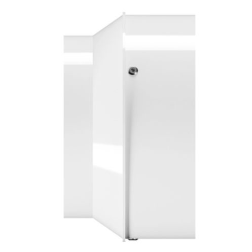 Aksiālais nosūces ventilators ar lodīšu gultņu motoru | kukaiņu aizsargtīkls | D100 | 220V | ārējais Ø127 mm | dziļums 60 mm | plastmasa | balta krāsa | IPX4 2 Aksiālais nosūces ventilators ar lodīšu gultņu motoru | kukaiņu aizsargtīkls | D100 | 220V | ārējais Ø127 mm | dziļums 60 mm | plastmasa | balta krāsa | IPX4 2