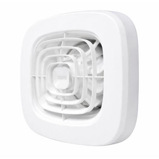 Wentylator osiowy z klapą zwrotną | D100 | 220V | 155x155x101mm | tworzywo sztuczne | kolor biały | IP24 Wentylator osiowy z klapą zwrotną | D100 | 220V | 155x155x101mm | tworzywo sztuczne | kolor biały | IP24