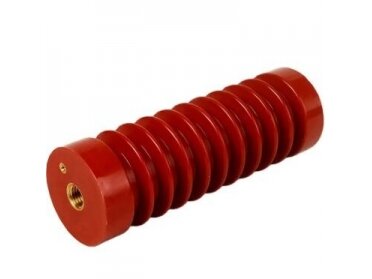 Atraminis izoliatorius | 10kV | M10 | 210x10mm | raudonas Atraminis izoliatorius | 10kV | M10 | 210x10mm | raudonas