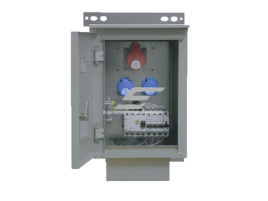 Laikinasis statybinis įvadas | paskirstymo skydas | 40A | su automatiniais jungikliais ir srovės nuotėkio rėle | su lizdais 2x230V ir 1x400V | 410x300x180mm | hermetinis | virštinkinis | metalinis | IP44 | SKLS40 Laikinasis statybinis įvadas | paskirstymo skydas | 40A | su automatiniais jungikliais ir srovės nuotėkio rėle | su lizdais 2x230V ir 1x400V | 410x300x180mm | hermetinis | virštinkinis | metalinis | IP44 | SKLS40