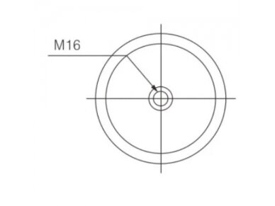 Atraminis izoliatorius | 12kV | M16 | 130x95mm | raudonas 2 Atraminis izoliatorius | 12kV | M16 | 130x95mm | raudonas 2