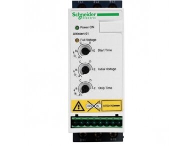 Švelnaus | minkšto paleidimo įrenginys | soft starteris | 9A | 4kW | 380-415V | Schneider Electric | ATS01N209QN Švelnaus | minkšto paleidimo įrenginys | soft starteris | 9A | 4kW | 380-415V | Schneider Electric | ATS01N209QN