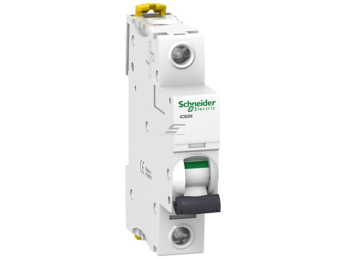 Modulinis automatinis jungiklis | 1P | 2A | C | 6kA | DIN | MCB | Schneider Electric | iC60N | A9F74102 Modulinis automatinis jungiklis | 1P | 2A | C | 6kA | DIN | MCB | Schneider Electric | iC60N | A9F74102