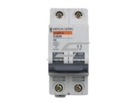 Modulinis automatinis jungiklis | 2P | 6A | C | 6kA | DIN | MCB | Merlin Gerin | Multi9 | C60N | 24267