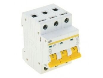 Modulinis automatinis jungiklis | 3P | 10A | C | 4,5kA | DIN | MCB | IEK | MVA20-3-010-C | 4607055283981