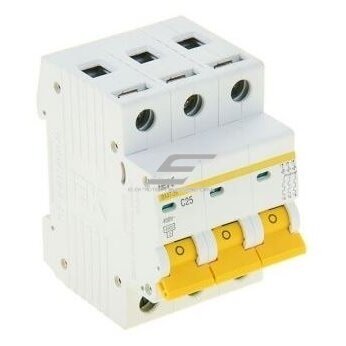 Modular circuit breaker 3P | 32A | B | 6kA | DIN