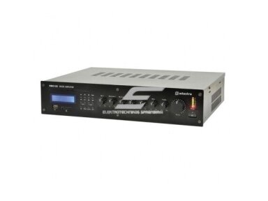 Audio muzikos stiprintuvas | 100V | 60W | su mikšeriu ir CD / USB / SD / FM grotuvu | Adastra | RMC120