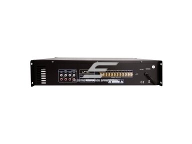 Audio muzikos stiprintuvas | 100V | 90W | įmontuojamas | USB / SD / FM / Bluetooth | LTC | PAA150BT