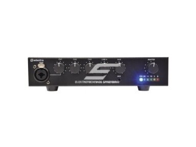 Audio muzikos stiprintuvas | 100V | 60W | 5 kanalų | su mikšeriu | Adastra | UA60 Audio muzikos stiprintuvas | 100V | 60W | 5 kanalų | su mikšeriu | Adastra | UA60
